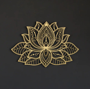 Cross-border e-commerce explosions crafts Mandala metal wall decoration home bedroom housewarming gift office decoration