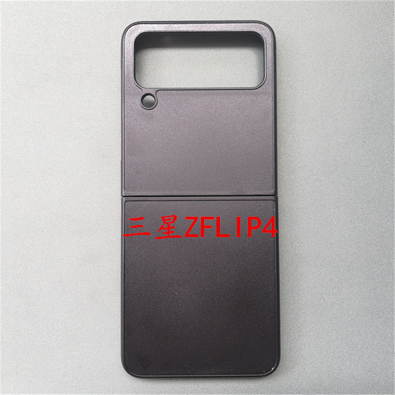 适用三星ZFLIP4折叠手机壳皮套喷油素材三星彩绘水贴PC手机壳素材