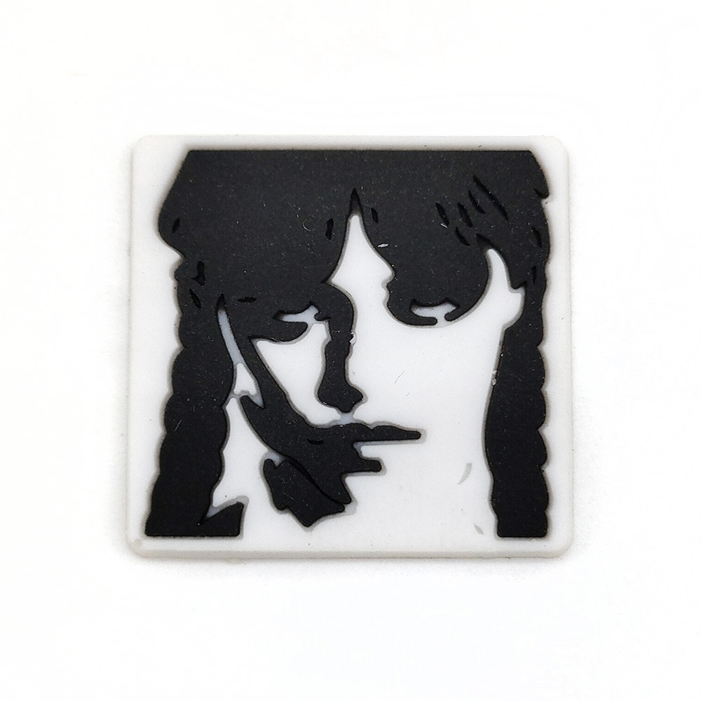 Serie de TV americana miércoles agujero zapatos zapato flor zapato hebilla desmontable flor zapato hebilla agujero zapatos Decoración