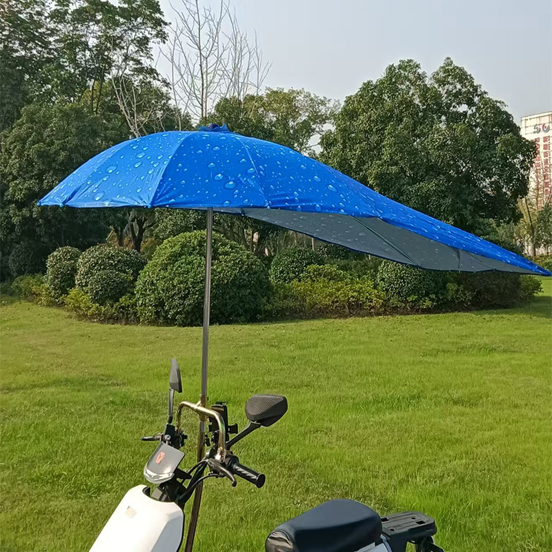 Electric Vehicle Battery Bike Umbrella, Sunshade Umbrella, Sun Protection Canopy, Umbrella Stand, Delivery Bike Umbrella, Scooter Sun Umbrella, Wholesale
