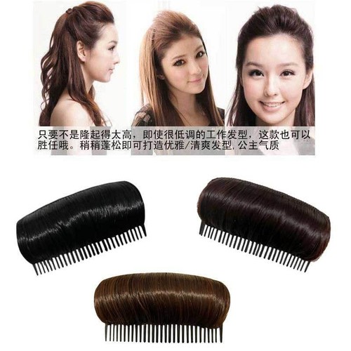 Wig female bangs fluffy hair pad artifact head hair pad heightening device invisible hair straightener wig hair pad hair comb