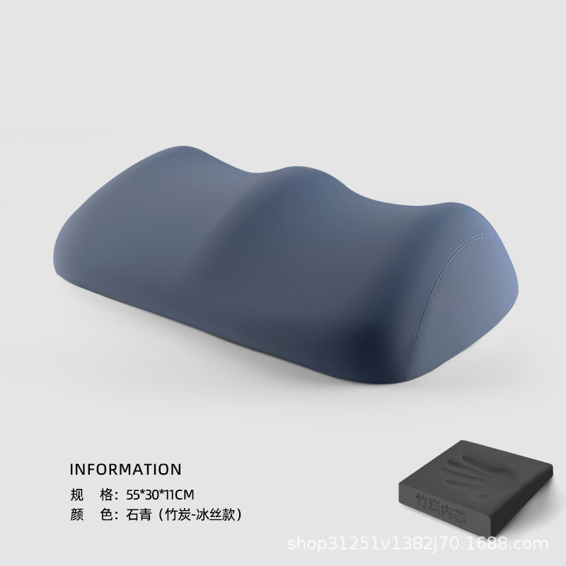 [대나무 숯 인자] 시원한 여름 얼음 실크-돌 블루