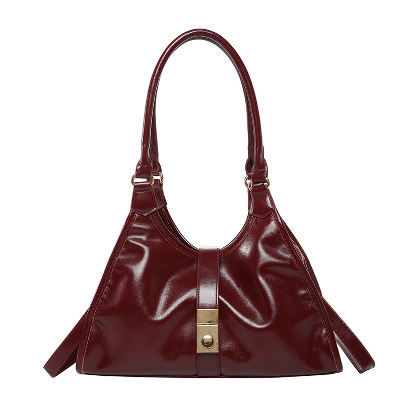 Bolso de axila de textura transfronteriza 2025 verano nuevo bolso de hombro de camuflaje retro bolso de mensajero de gran capacidad mujer