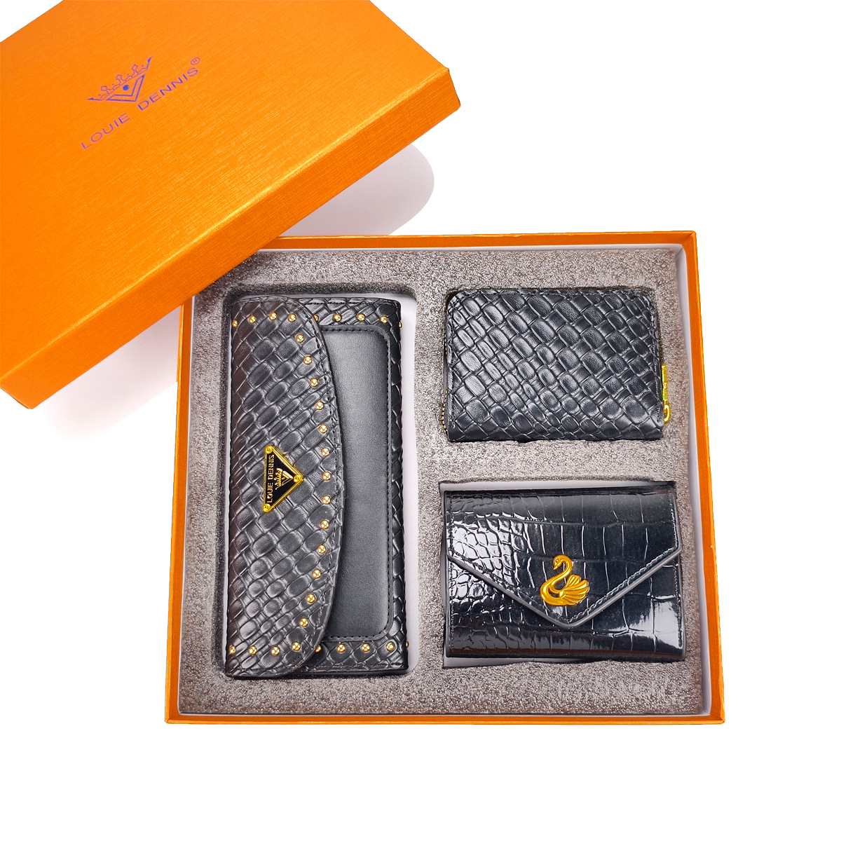 2025新型三点セットギフトボックス財布カバンセット素敵ギフトボックスレディース財布