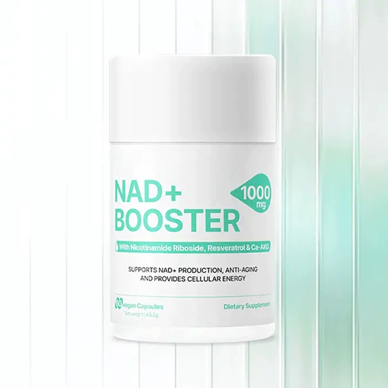 Новый продукт, бесплатная доставка TK Amazon, популярный трансграничный товар, 60 капсул никотинамидного нуклеотида NAD+ BOOSTER, завод-изготовитель.
