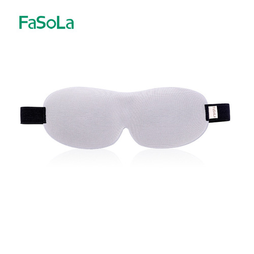 Japanese FaSoLa shading relieves eye fatigue, breathable, sleeps, soothes and protects eyes for men and women, adult sleep eye mask