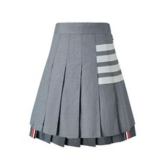TB クラシック 4 バープリーツスカート 4 バー痩身女性のプリーツスカート夏のプリーツスカート気質カレッジスタイル