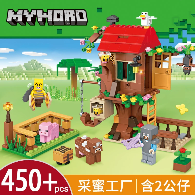 Конструкторы (Лего) MyWorld House Series — модульный дом и наборы для приключений, 361–1766 шт.