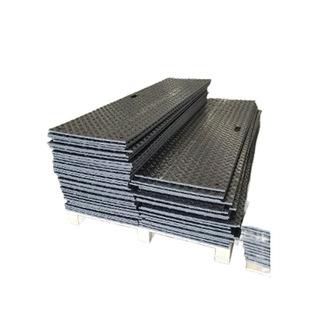 Polyethylene road substrate manufacturer pressure-resistant wear-resistant backing plate site temporary paving plate anti-skid road substrate