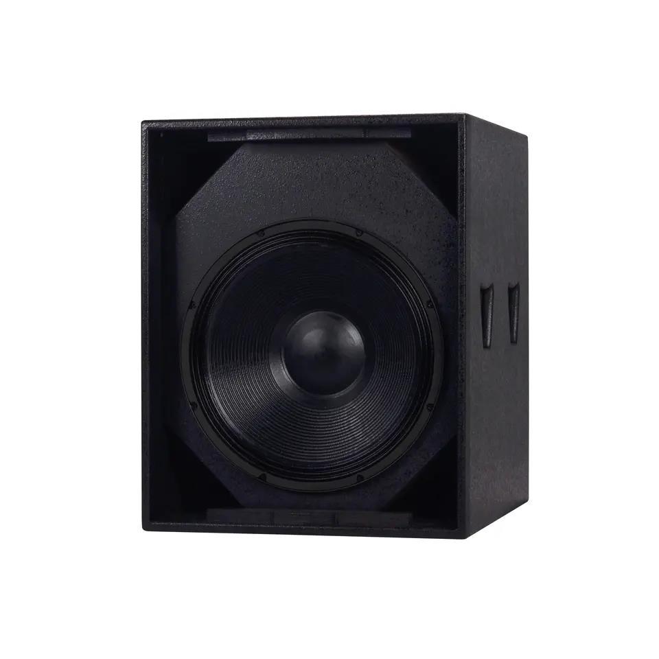 Fábrica de altavoces de 18 pulgadas del sistema de sonido profesional 3200W subwoofer DJ al aire libre modelo S18