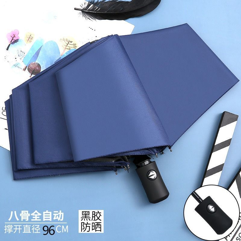 折りたたみ全自動傘 特大ダブル傘 兼用日傘 ビニール製 紫外線防止 屋外 新品 シンプル|undefined