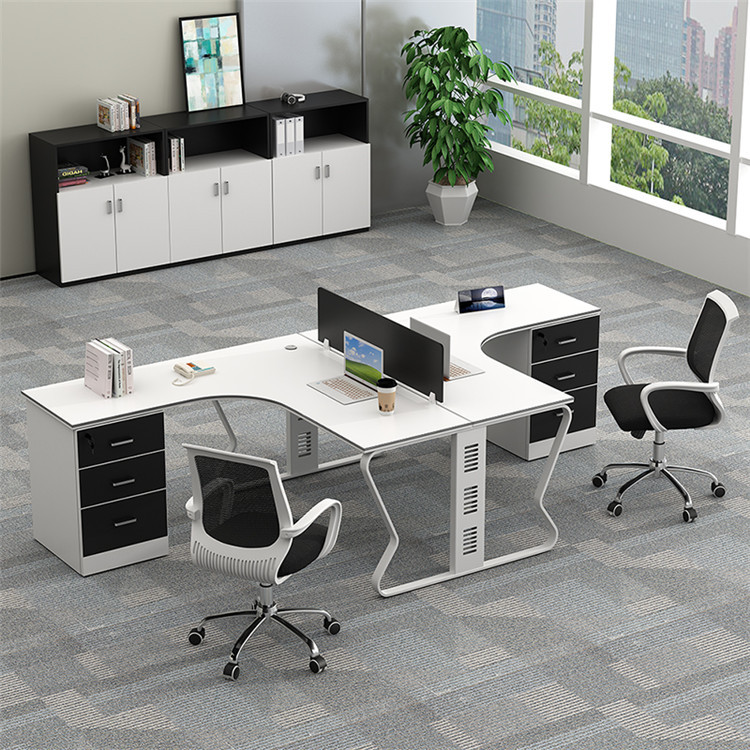 T자형 더블시트+캐비닛+의자