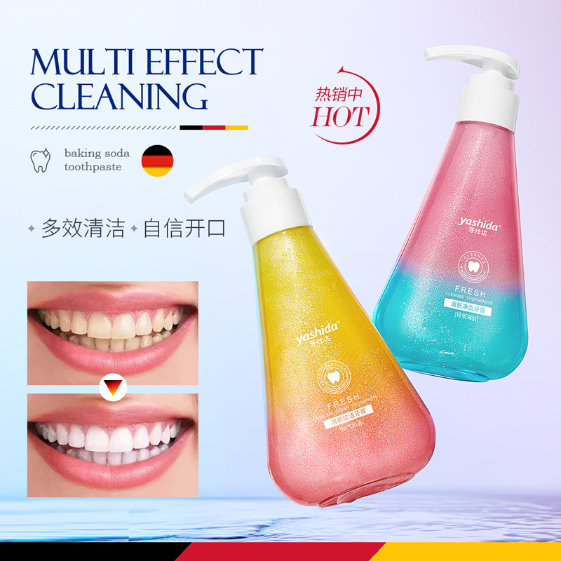 Dental Starta fresco, pasta de dientes suave y limpia, aliento fresco para eliminar manchas de dientes, pasta de dientes de prensa, productos genuinos. image 1
