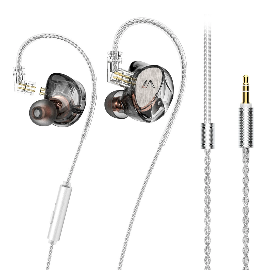 LAFITEAR LF1 можно заменить на линию вставки -уши HiFi движущиеся мобильные игры проводные наушники