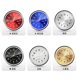 Spot car watch any one-button start diameter 4cm electronic quartz clock creative car meter