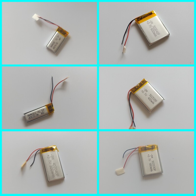 High Temperature Resistant 3.7V Polymer Lithium Battery Cell Group, Small Size, Large Capacity, Universal Mah