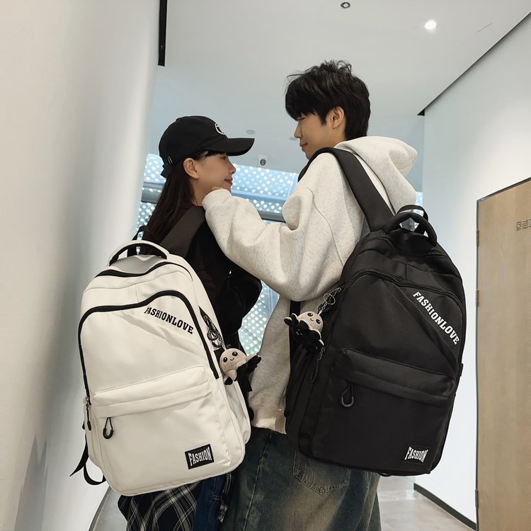 Mochila escolar leve e versátil de grande capacidade estilo floresta para estudantes do ensino médio e médio, bolsa para computador de viagem, mochila de viagem para casal
