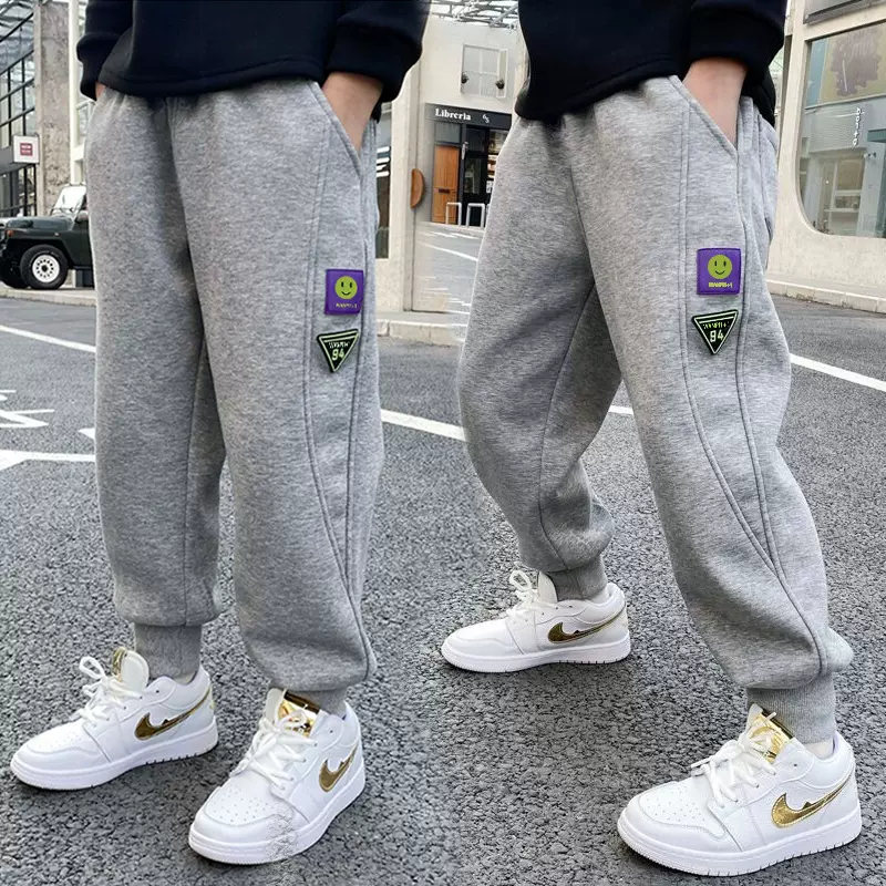 男童裤子春秋单裤2025春季新款中童大童儿童春款男孩休闲运动卫裤