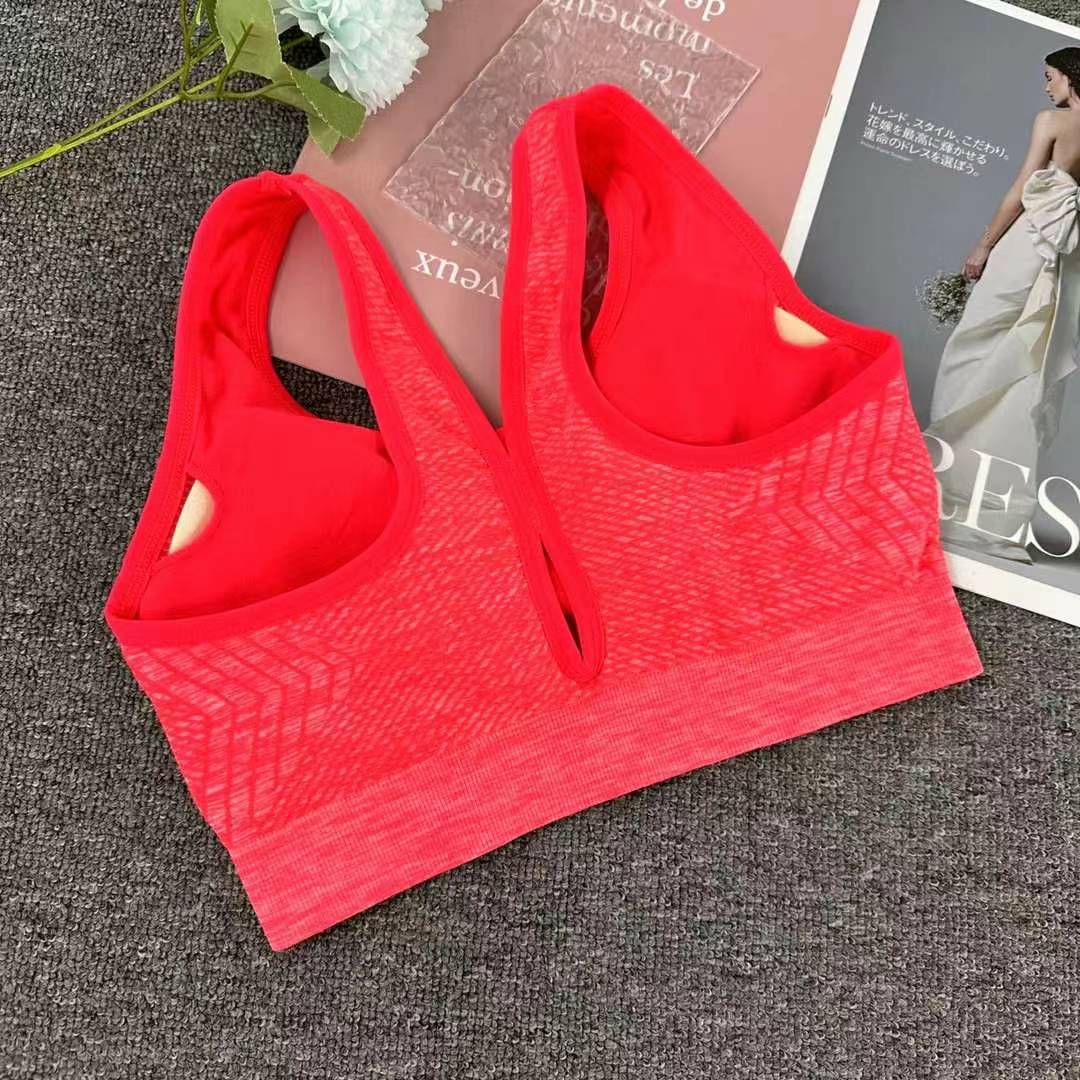 Nuevo chaleco sin acero sin anillo de acero ropa interior chaleco I-back chaleco sexy ropa interior sujetador base
