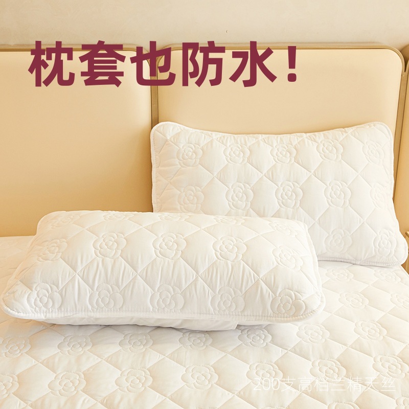 Protector de colchón de algodón acolchado y lavado, grueso, para niños, cubrecolchón impermeable tipo A para pañales, al por mayor, de calidad materna e infantil.