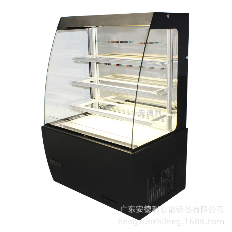 厂家供应三明治保鲜展示柜 三文治冷藏柜 立式开放三明治柜