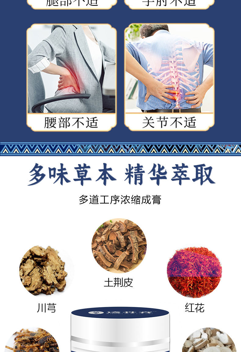 Miao Wang Tou Gu Pain Relief Cream Herbal Massage Ointment for Neck Shoulder and Joint Care 25ml specifications