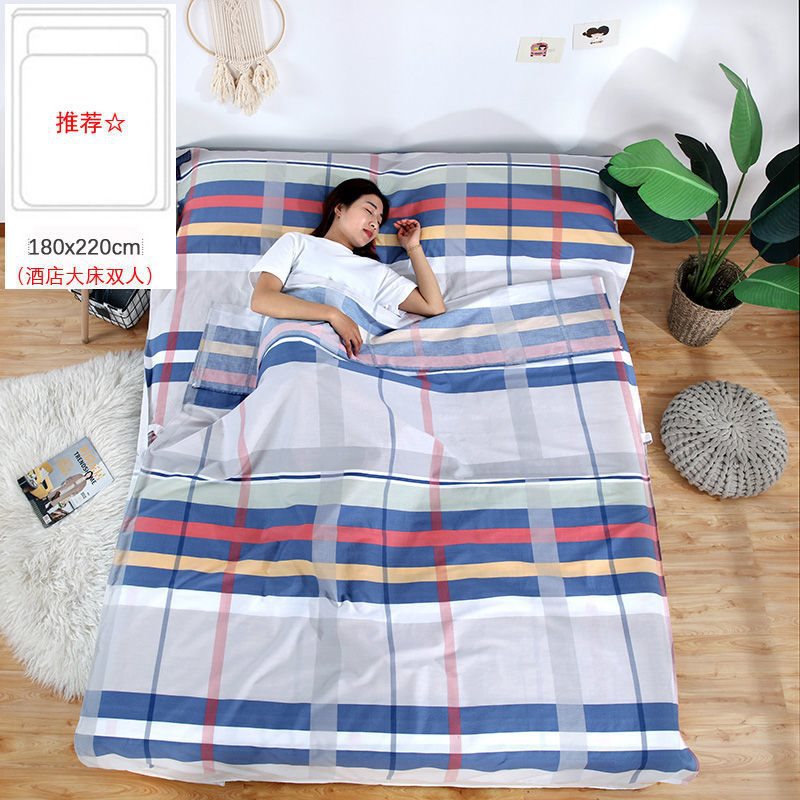 ◑순면 체크무늬 [더블 와이드] 180*220◑