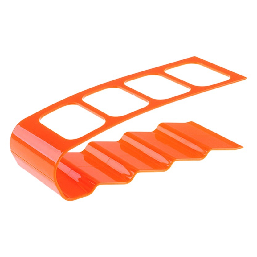 Hogar súper práctico de cuatro rejillas de almacenamiento de control remoto eléctrico rack de control remoto de plástico 8069