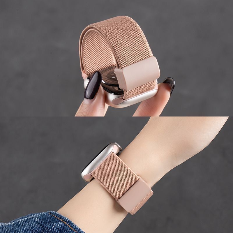 适用华为Fit4表带FIT4 pro尼龙watchfit23弹力磁吸扣雅致活力腕带|undefined