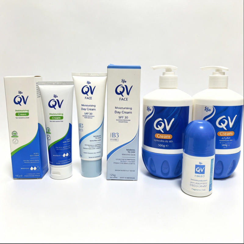 Australian Ego Qv High Moisturizing Cream Nourishing and Relieving Dryness and Roughness Body Lotion 500g Cross-Border Supply