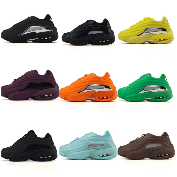 Te Putian Air Cushion Public Duck Shoes Hotsteprr Men's and Women's Shock Absorbing Retro Casual Shoes Thick-Soled Sports Shoes Collaboration Leather