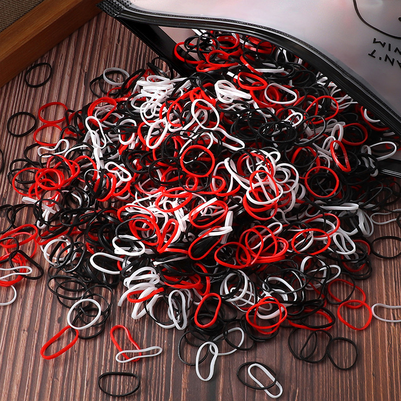 치킨백 2000 고무줄 레드, 블랙, 화이트