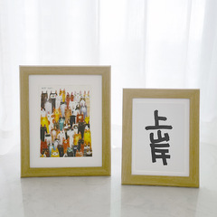 よく売れているのは木のフォトフレームの書道の字の絵のフレームの木の写真フレームの卸売りの書道の表装の写真フレームのデスクトップの振り子です。