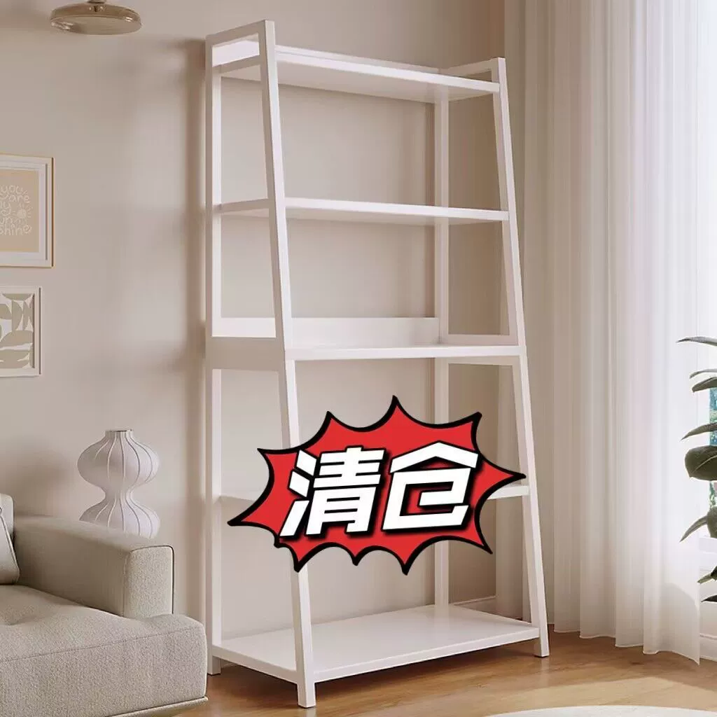 Современная книжная полка для домашней спальни, настенная стальная стойка для хранения предметов искусства, напольное хранилище, минималистичный стиль.