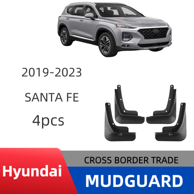 Para Hyundai Shengda Santa Fe 2019-2023 comercio exterior transfronterizo guardabarros para coches