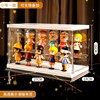 Lego, minifigure, stand, doll, storage box