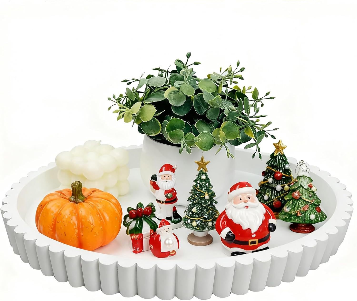 Decorative Wave Shaped Silicone Tray For Jewellery And Trinkets_voghion.com