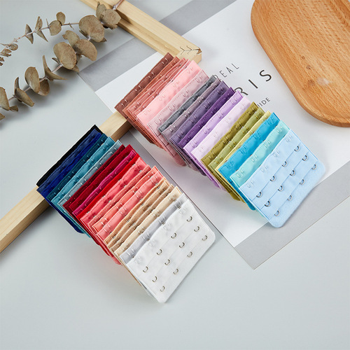 [Full] Wholesale three rows and four buckles/bra extension buckle/bra buckle/underwear extension buckle/adjusting buckle