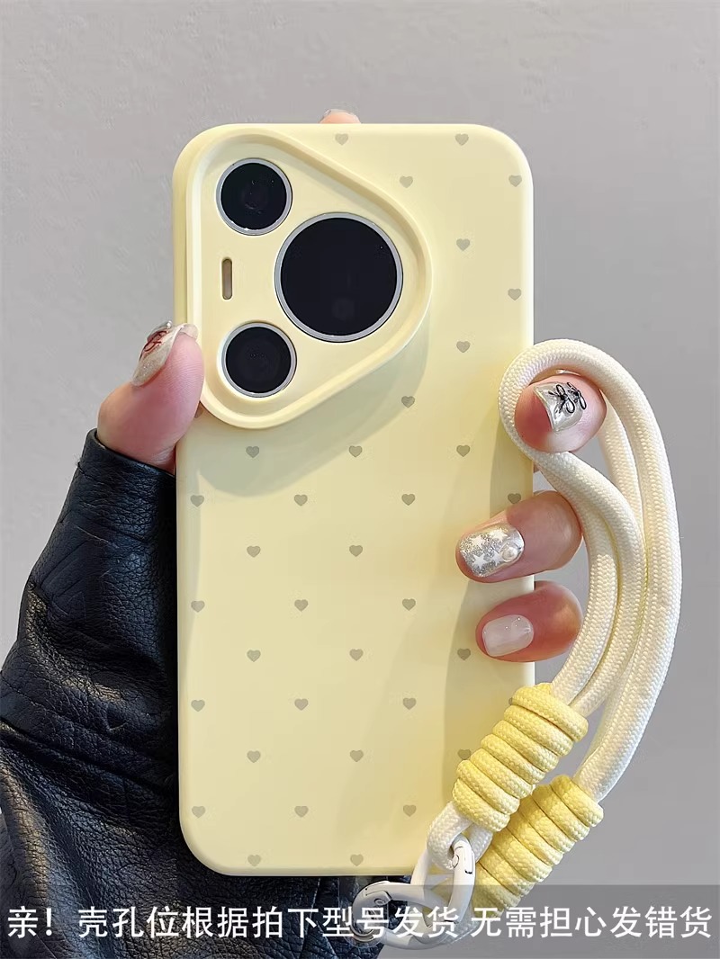 Líquido de alta calidad sensación de pantalla completa amor Bobo Huawei pura70pro nueva funda para teléfono móvil todo incluido mate60pro suave