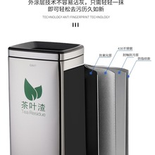 公司不锈钢茶渣茶叶过滤桶会议厅功夫茶废水桶大号商用茶水桶批发