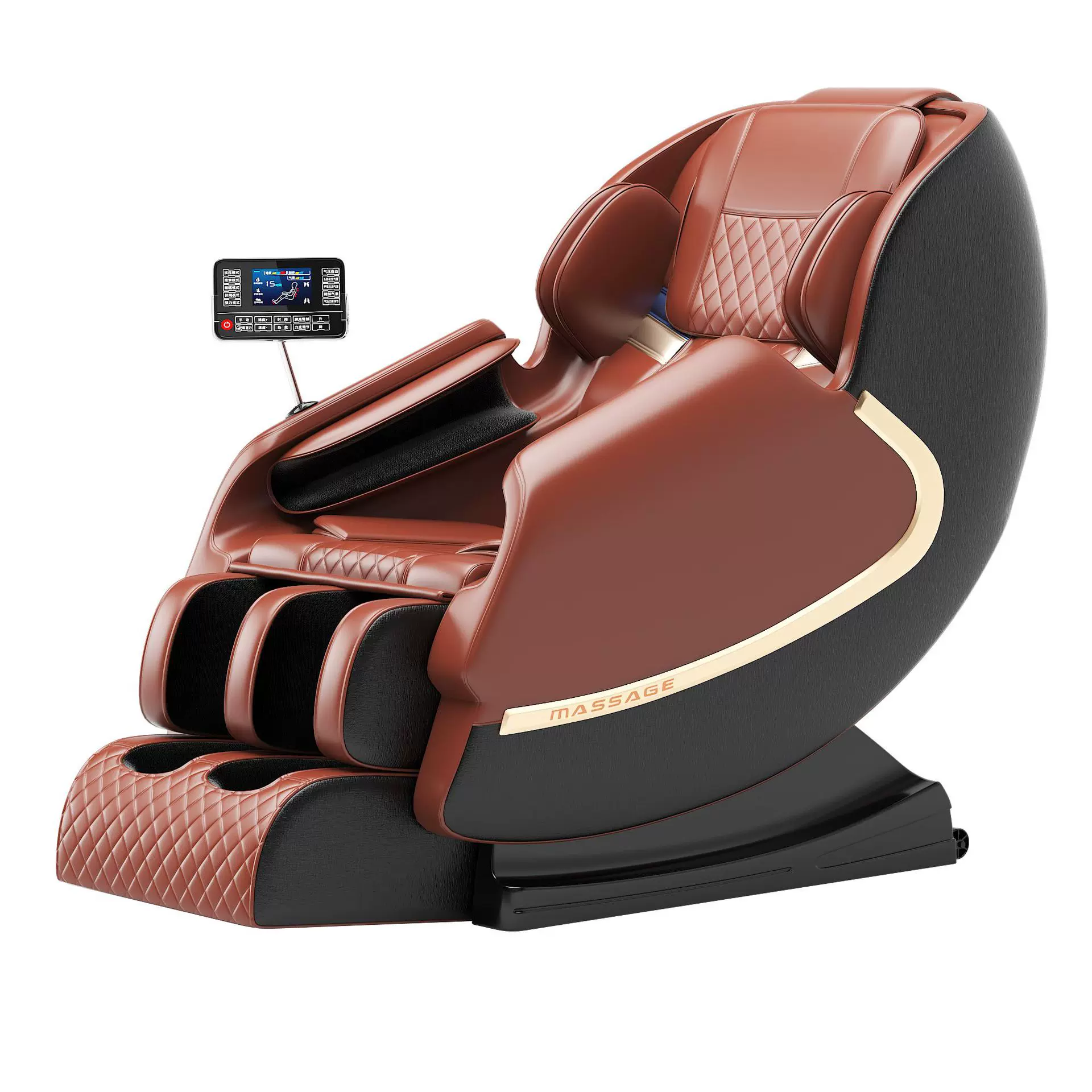 新款电动按摩椅家用全身多功能腰背脊椎加热豪华太空舱单人沙发