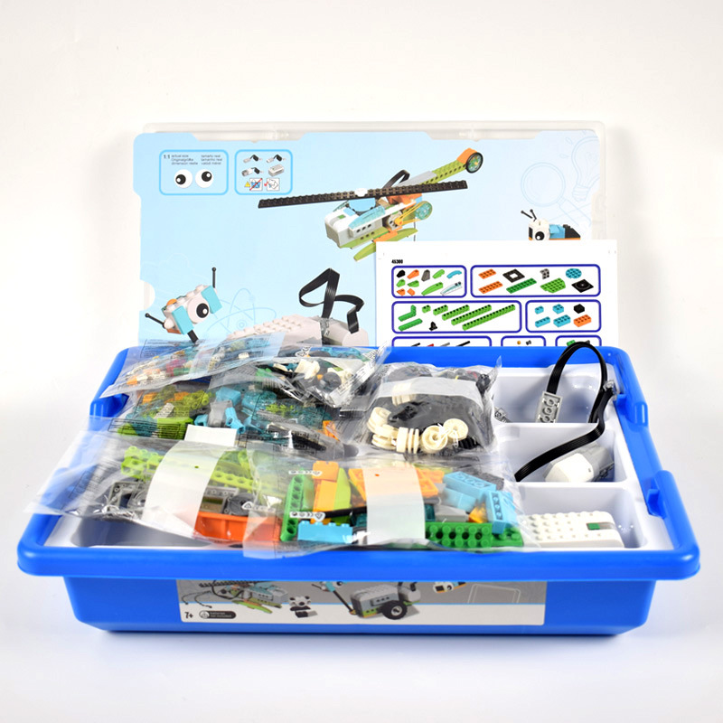 wedo2.0兼容乐高机器人可编程scratch套装45300教具教材电动套装详情2