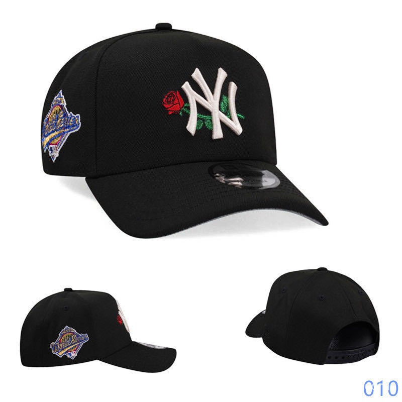 クロスボーダー NY LA 帽子卸売調節可能な野球帽チーム年記念キャップクラシックスポーツカーブつば帽子|undefined