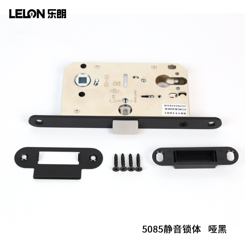 Personalizado italiano 5085 cuerpo de cerradura magnética de una lengüeta puerta de madera silenciosa accesorios de cerradura dormitorio baño puerta interior acero inoxidable