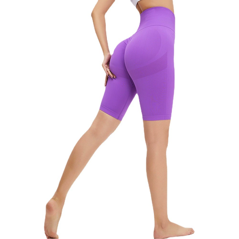 Узкие шорты для йоги с высокой талией и подтяжкой бедер, фитнес, сокращая живот, персиковые бедра, фитнес-штаны для похудения с высокой талией, женские европейские и американские штаны для йоги