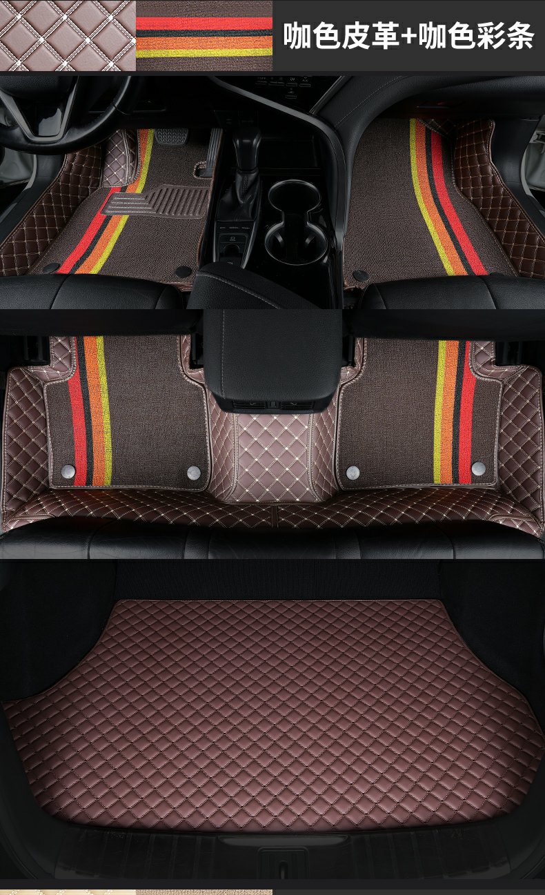 24 models of JAC Ruifeng RF8 car accessories, full-coverage 7-seater driver and passenger side Snowy carpet floor mats