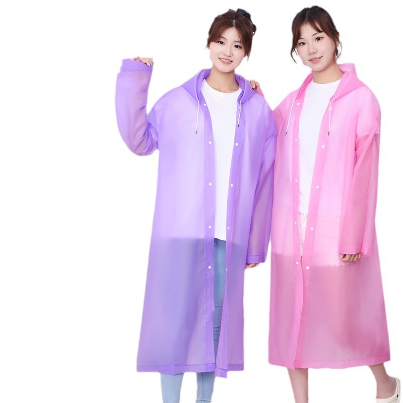 Outdoor Disposable Raincoat Adult Outer Wear Long Full Body Concert Thickened Poncho Portable for Students Mountaineering Travel