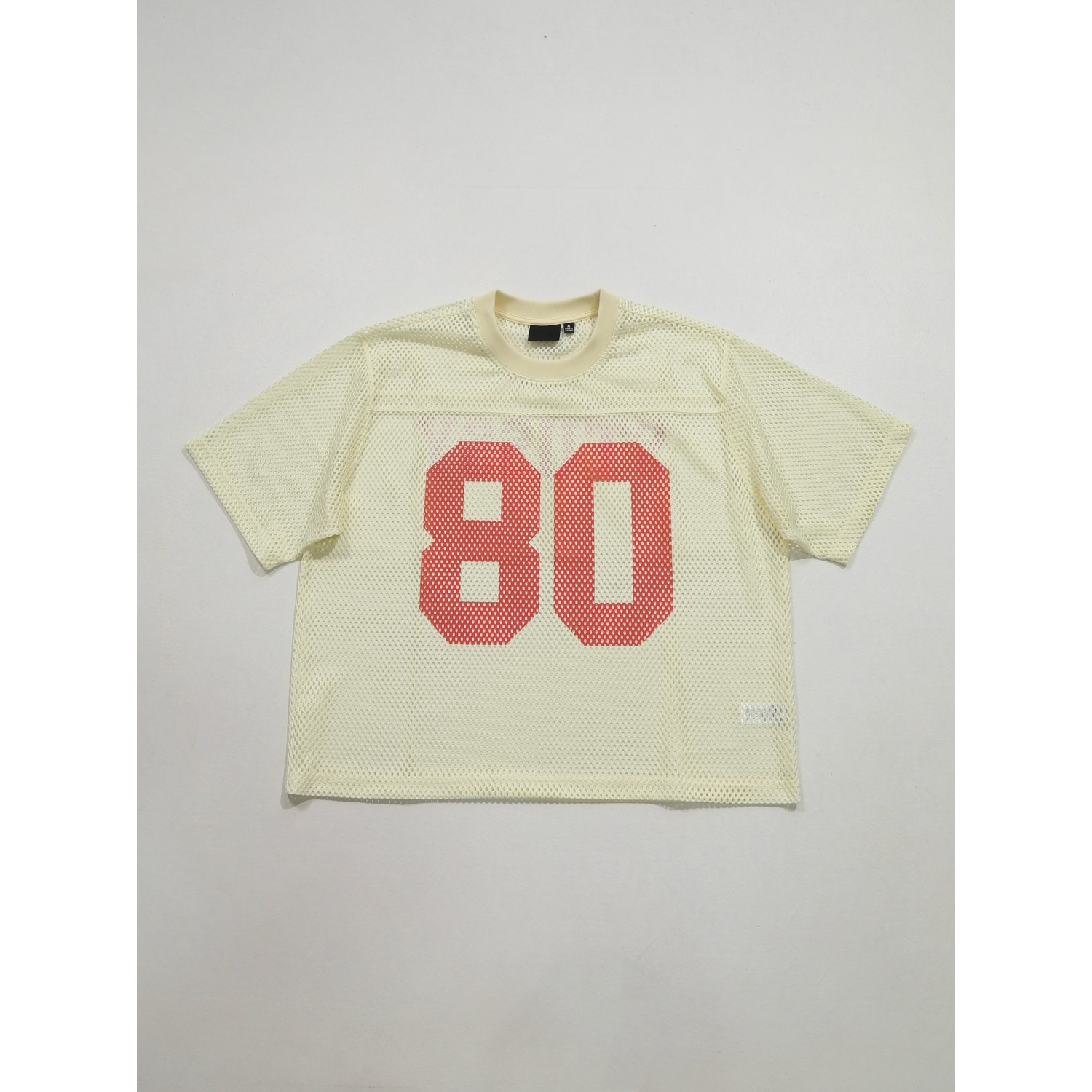 American-style Summer Digital Print Rugby Jersey With Hollow Mesh, Loose Fit, Unisex Short-sleeve T-shirt_viptrois.com