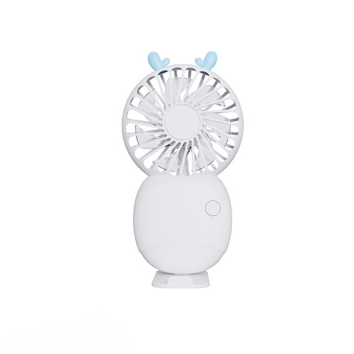USB Mini Cartoon Handheld Fan Portable Desk Charging Home Fan Gift Wholesale