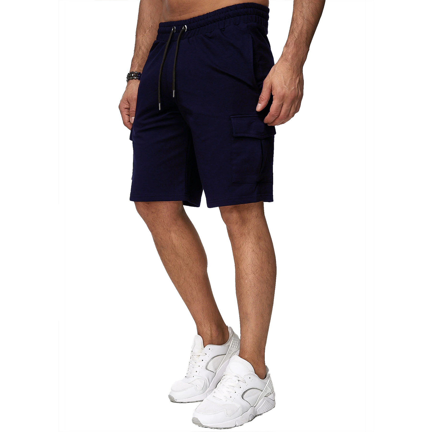 Men's Solid Color Sports Loose Men's Bottoms display picture 45